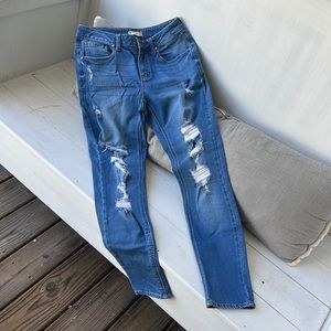 Altar’d State jeans high waisted tapered legs